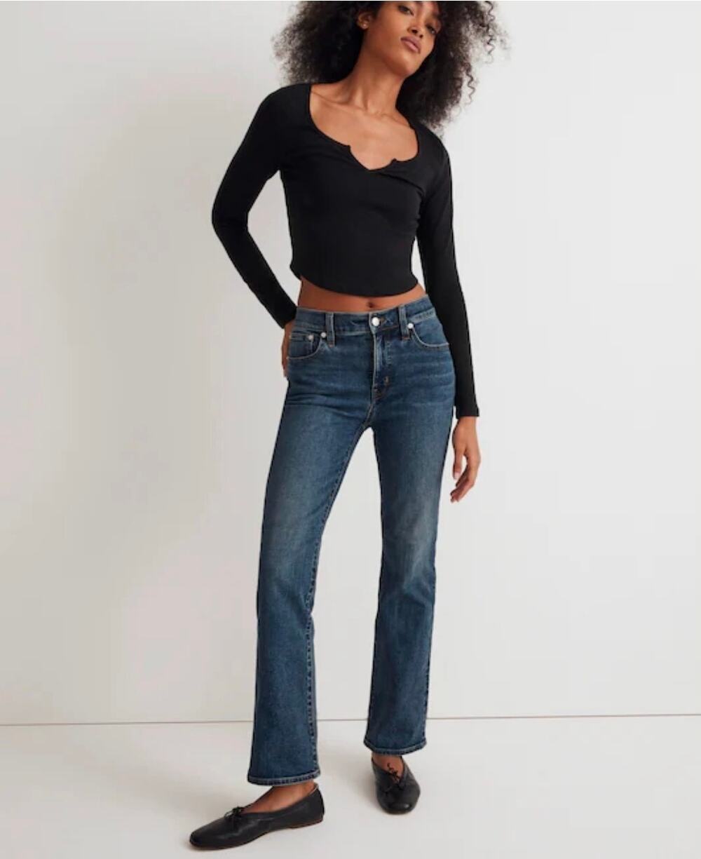 Madewell Kick Out Crop Jeans 29